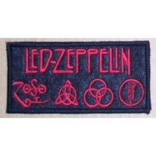 LED Zeppelin Patch Yama Nakış