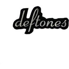 Deftones Logo Patch Yama Nakış