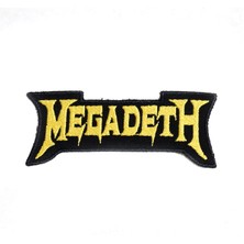 Megadeth Yellow Patch Yama Nakış