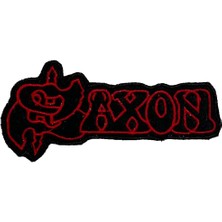 Saxon Text Patch Yama Nakış