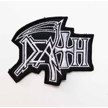 Death Text Patch Yama Nakış
