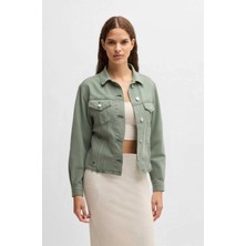 Mary & Mary Yeşil Denim Ceket