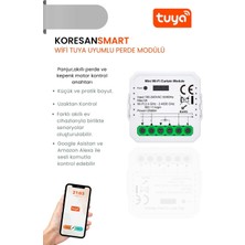 Wifi Tuya Uyumlu Perde Panjur Kepenk Modülü