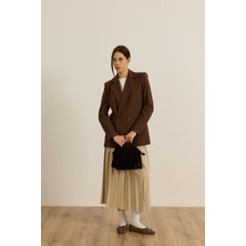 Kruvaze Kareli Blazer