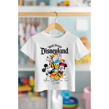 Book OrBook Disneyland Cute Friends  Pamuk Premium Kalite Çocuk Tişörtü (3-12 Yaş)