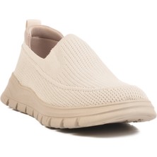 Bej Fileli Erkek Spor Ayakkabı Point M