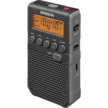 Sangean DT-800C Taşınabilir Iki Bantlı Radyo Bandı Alıcısı Am / Fm / Şarj Edilebilir Cep Radyosu Fm Alıcısı