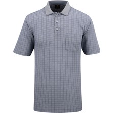 Erkek Polo Yaka Cepli Klasik Kalıp Tişört - 5117