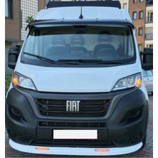 Ducato 2014 Üzeri Beyaz Ön Tampon Lip Abs Dar 2 Parça GARAGE453