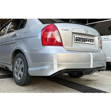 GARAGE453 Hyundai Accent Era Arka Tampon Eki Plastik Boyasız