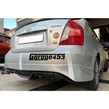 GARAGE453 Hyundai Accent Era Arka Tampon Eki Plastik Boyasız