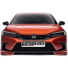 GARAGE453 Honda Civic F Yeni Kasa Ön Tampon Eki Plastik Boyasız