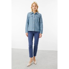 Ekol Kendinden Desenli Pullu Mont Blue 06030