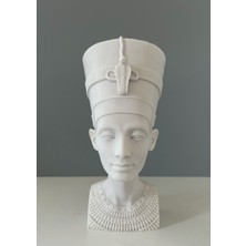 Nefertiti Dekoratif Büst Heykel 23CM x 10CM