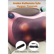 Yues 8 Toplu Isıtmalı Ovmalı Masaj Yastığı