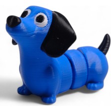 Deniz 3D Studio Hareketli Mini Sosis Köpek Figür