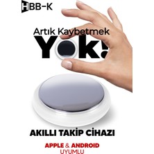 Hbb-K Plus Tag Ios & Android Uyumlu Airtag Akıllı Gps Takip Cihazı Beyaz