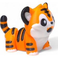 Deniz 3D Studio Hareketli Mini Kaplan Figür