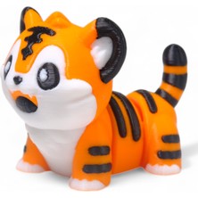 Deniz 3D Studio Hareketli Mini Kaplan Figür