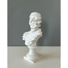 Sappho Yunan Şair Dekoratif Büst Heykel 23CM x 15CM