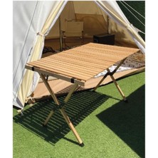 Campout Katlanır Ahşap Masa