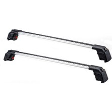 Rekapa BYD Seal U EV (2023-2025) için Kilitlenebilir Araca Özel Portbagaj Barları - Ara Atkı / Araç Üstü Tavan Taşıma Barları -(Gri)