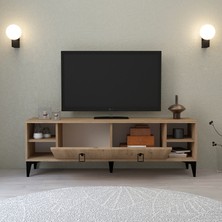3507 Deren Tv Ünitesi 150  cm  Raflı Kapaklı Sepet