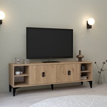 3507 Deren Tv Ünitesi 150  cm  Raflı Kapaklı Sepet