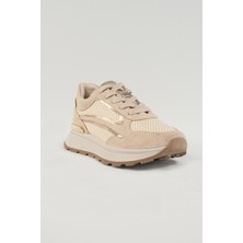 Velune Rosalind Haki Süet Deri Kadın Sneakers,  Deri, Günlük Ayakkabı, Spor Ayakkabı 24049