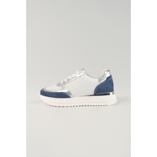 Velune Sabine Bej Deri Kadın Sneakers,  Deri, Günlük Ayakkabı, Spor Ayakkabı 25082