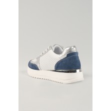 Velune Sabine Bej Deri Kadın Sneakers,  Deri, Günlük Ayakkabı, Spor Ayakkabı 25082