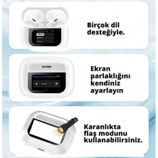 Anc Dijital Ekranlı Bluetooth Kulaklık