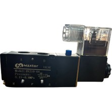 Maxtor Tek Bobin Namur Valf (4M210-08-24VDC) 1/4'' 5/2