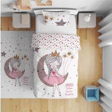 instababyrooms Çocuk Odası Dijital Baskılı Tek Kişilik Çarşafsız Nevresim Takımı 160X220CM MODEL0086