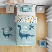 instababyrooms Çocuk Odası Dijital Baskılı Tek Kişilik Çarşafsız Nevresim Takımı 160X220CM MODEL0023