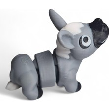 Deniz 3D Studio Hareketli Mini Eşek Figür