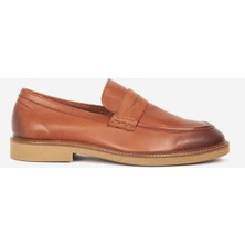 Dericlub Erkek Gerçek Deri Klasik Loafer Fr 242025 Taba
