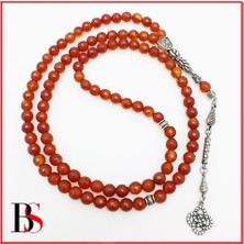 Akik Doğal Taş 99'lu Erkek Tesbih