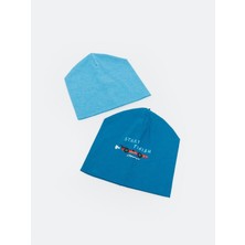 Baskılı Erkek Bebek Mama Önlüğü 2'li  (S5)