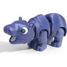 Deniz 3D Studio Hareketli Mini Su Aygırı Figür