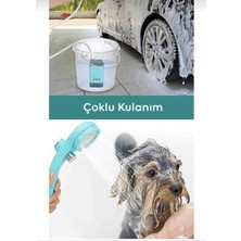 USB Şarjlı Taşınabilir Seyyar Duş Seti,duş Başlığı Araç Yıkama Motor Yıkama Çok Amaçlı