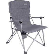 Trono Katlanabilir Kamp Sandalyesi - Orcamp - Gri