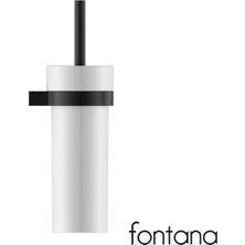 Fontana Tuvalet Fırçası (Mat Siyah) FJ-10504