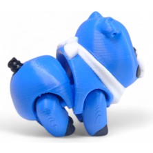 Deniz 3D Studio Hareketli Mini Domuz Figür