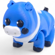 Deniz 3D Studio Hareketli Mini Domuz Figür