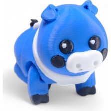 Deniz 3D Studio Hareketli Mini Domuz Figür