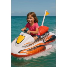 intex Çocuklar Için Şişme Deniz Botu Jet Ski Görünümlü – 117X77 cm | Max 40 kg | Deniz ve Havuz Oyuncağı