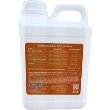 Organik Sıvı Solucan Gübresi 5lt