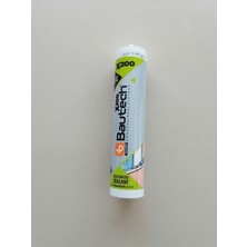 X200 Slikonize Beyaz Mastik 500 gr 10 Adet