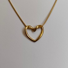 Çelik Heart Kolye